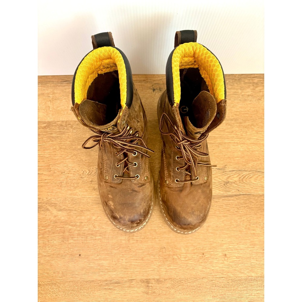 Carolina CA9853 Poplar Size 11 4E Composite Toe Logger Leather Work Boots - Picture 6 of 7